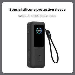Power Bank Protecting Sleeve Scaling With Cable Phone Case
