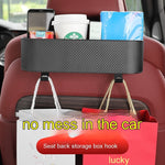 Car Seat Back Hook Storage Box Multifunctional Storage Box