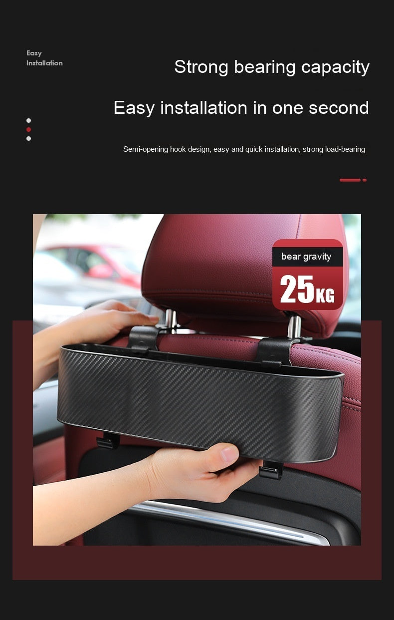 Car Seat Back Hook Storage Box Multifunctional Storage Box