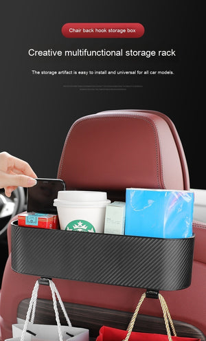 Car Seat Back Hook Storage Box Multifunctional Storage Box