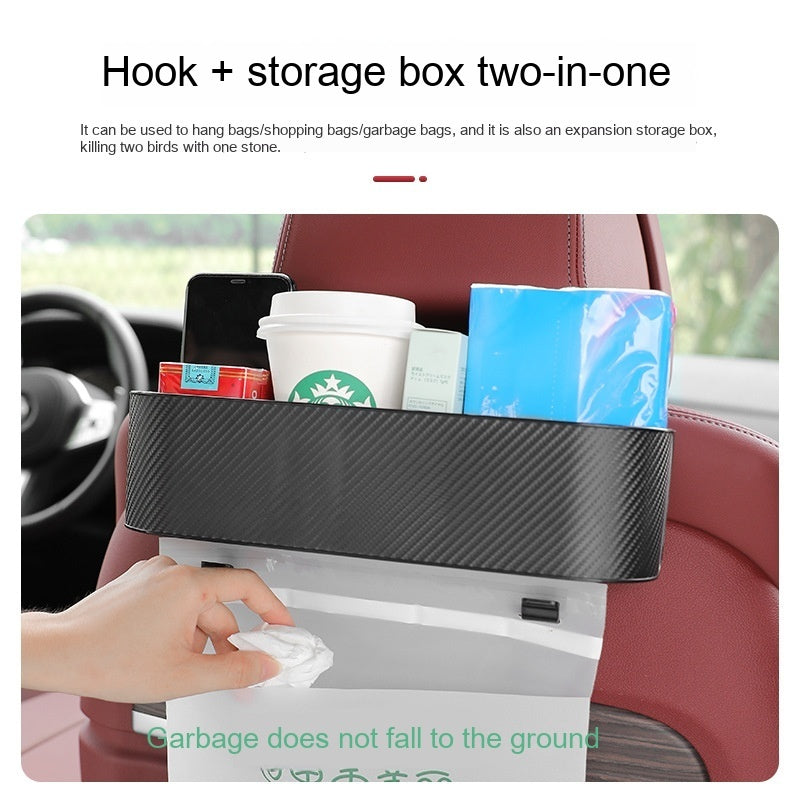 Car Seat Back Hook Storage Box Multifunctional Storage Box